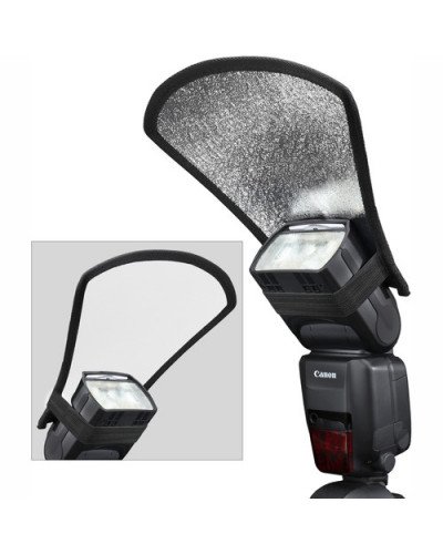 Flash Diffuser Silver/White