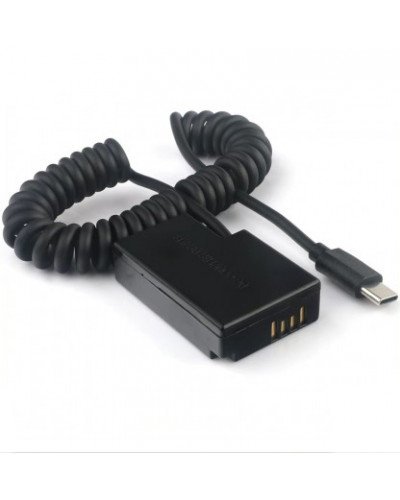 Type-C LP-E17 LP E17 Dummy Battery ACK-E18 DR-E18 DC COUPLER for Canon EOS R8 R10 77D 200D 250D 750D 760D 800D 850D 8000D RP