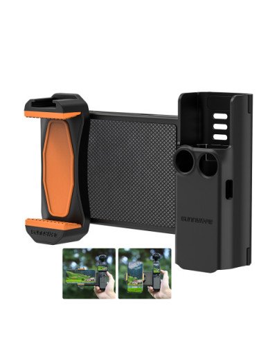 Phone Holder Mount Expansion Adapter Protective Cover for Osmo Pocket 3