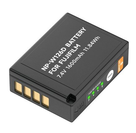 NP-W126S for FUJIFILM Li-ion Rechargeable Battery with USB-C Input