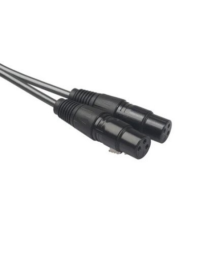 Cable XLR Cable, XLR Female to XLR Female Balanced 3 PIN Microphone Cable , Black 5M 