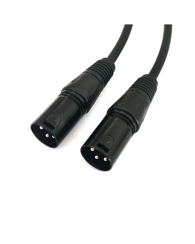 Cable XLR , XLR Male to XLR Male Balanced 3 PIN Microphone Cable , Black 5M 
