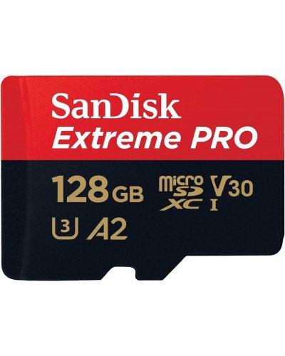 SanDisk 128GB Extreme Pro V30 Micro SD Card (SDXC) UHS-I-200MB/s