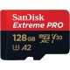 SanDisk 128GB Extreme Pro V30 Micro SD Card (SDXC) UHS-I-200MB/s