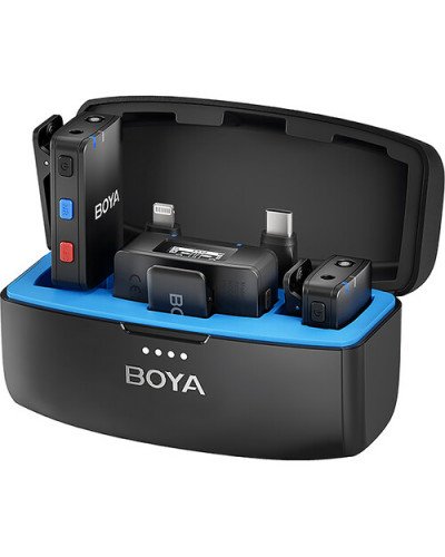 BOYA BOYAMIC 2-Person Wireless Microphone System for Cameras and Mobile Devices