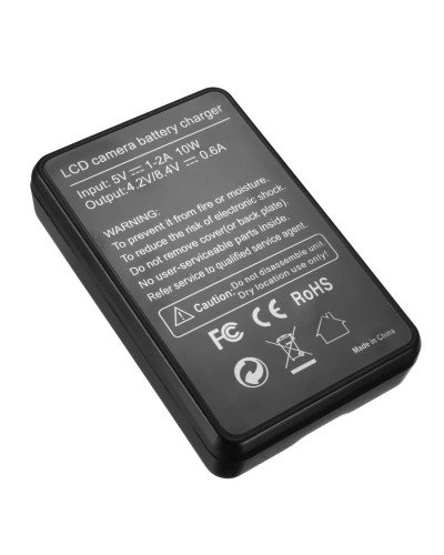 LCD Slim USB Charger for Fujifilm NP-50
