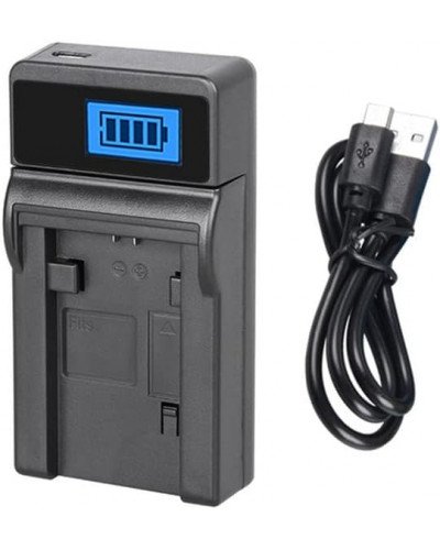 LCD Slim USB Charger for Fujifilm NP-30