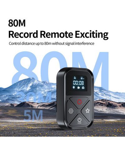 TELESIN Bluetooth Remote Control for GoPro HERO 12/11/10/9/8 & MAX 360