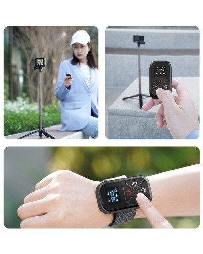 TELESIN Bluetooth Remote Control for GoPro HERO 12/11/10/9/8 & MAX 360