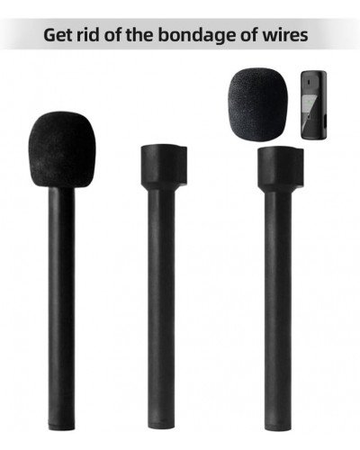 Universal Microphone Handheld Adapter Handle Grip Bracket for Wireless Microphone System