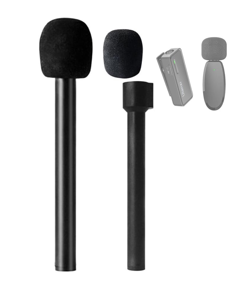 Universal Microphone Handheld Adapter Handle Grip Bracket for Wireless ...