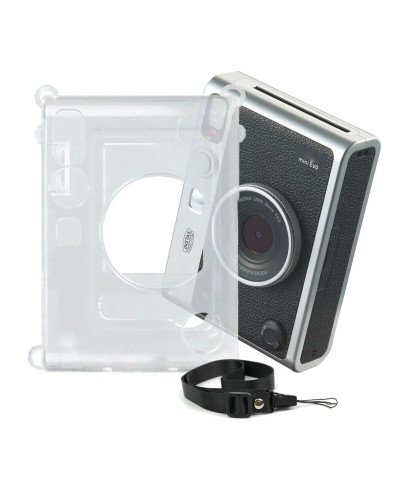 FUJIFILM Instax Mini EVO Case Crystal PVC Instant Camera Hard Carrying Cover FUJIFILM Instax Mini EVO Case Crystal PVC Instant Camera Hard Carrying Cover