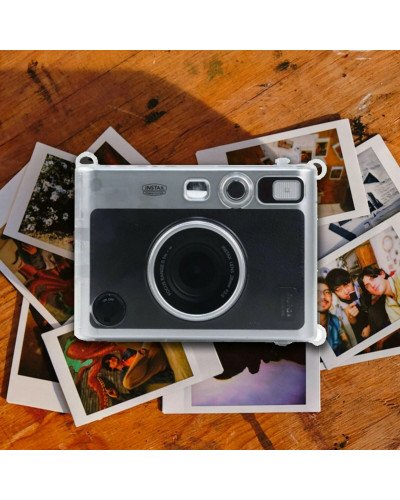 FUJIFILM Instax Mini EVO Case Crystal PVC Instant Camera Hard Carrying Cover FUJIFILM Instax Mini EVO Case Crystal PVC Instant Camera Hard Carrying Cover