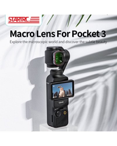 STARTRC Dedicated Filter Macro Lens for DJI OSMO Pocket 3