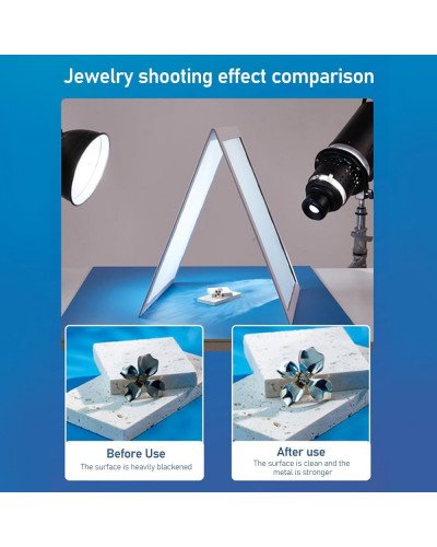 Portable Photography Reflector Foldable V-Flat Light Reflector (850*295mm) Portable Photography Reflector Foldable V-Flat Light Reflector (850*295mm)