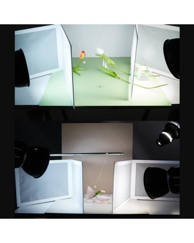 Portable Photography Reflector Foldable V-Flat Light Reflector (850*295mm) Portable Photography Reflector Foldable V-Flat Light Reflector (850*295mm)