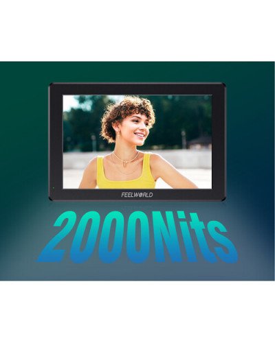 FeelWorld T7 PRO 7" High-Bright HDMI On-Camera Monitor with 3D LUTs