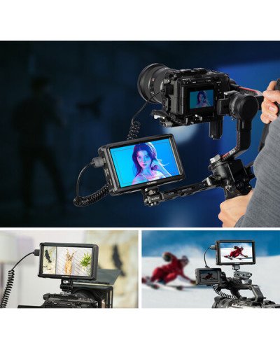 FeelWorld FW568 PRO 6" High-Bright On-Camera 4K HDMI Monitor