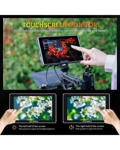 FeelWorld S7 7" 12G-SDI/HDMI 2.0 Camera Field Monitor