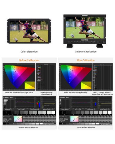 FeelWorld P133 PRO 13.3" Full HD High-Bright Broadcast Monitor