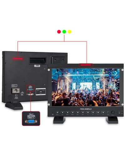 FeelWorld P133 PRO 13.3" Full HD High-Bright Broadcast Monitor