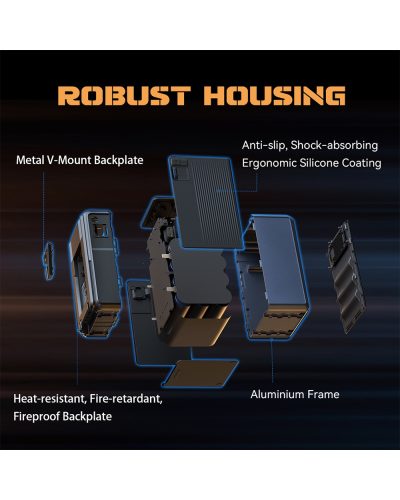 SmallRig VB212 Mini V-Mount Battery (212Wh Black)
