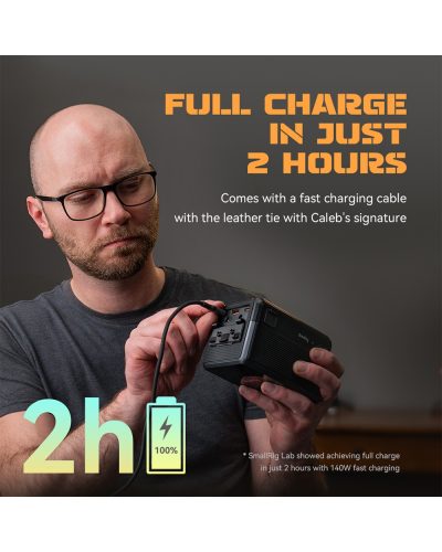 SmallRig VB212 Mini V-Mount Battery (212Wh Black)