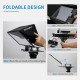 FEELWORLD TP16 16 Inch Folding Teleprompter Supports up to 16" Tablet Horizontal Vertical Prompting