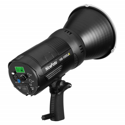 NiceFoto HB-1000A 100W Bi-Color COB LED Video Light (Built-in Battery)