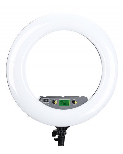 NiceFoto LR-480AII 50W 18″3200-6500K Dimmable Diva LED Ring Light with Stand NiceFoto LR-480AII 50W 18″3200-6500K Dimmable Diva LED Ring Light with Stand