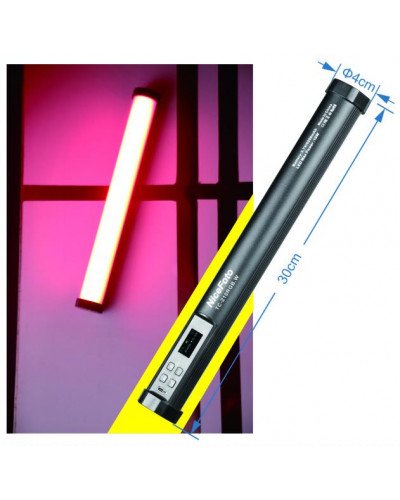 NiceFoto TC-210RGB 10W Magnetic LED Video Tube Light