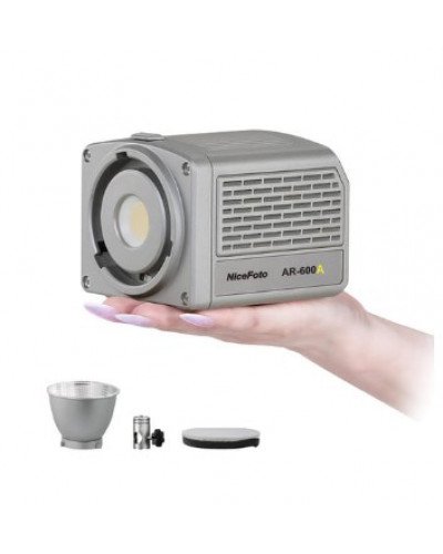 NiceFoto AR-600A Bi-Color Mini Portable LED Video Light Photography Fill Light
