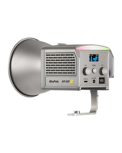 NiceFoto AR-600C RGB Mini Portable LED Video Light Photography Fill Light