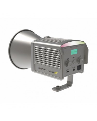 NiceFoto AR-600C RGB Mini Portable LED Video Light Photography Fill Light