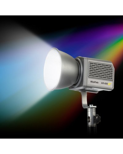 NiceFoto AR-600C RGB Mini Portable LED Video Light Photography Fill Light