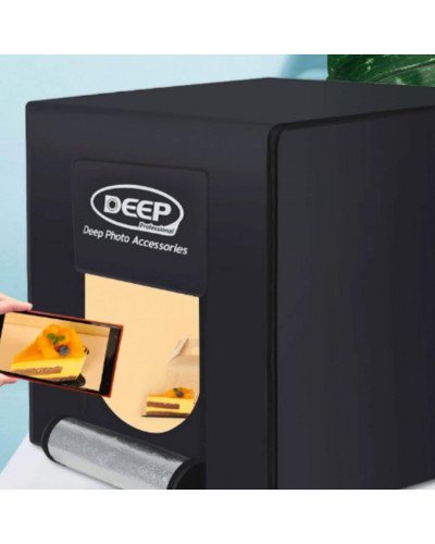 DEEP LED Studio-in-a-Box 80x80cm Bi-Color 3200K-5600K