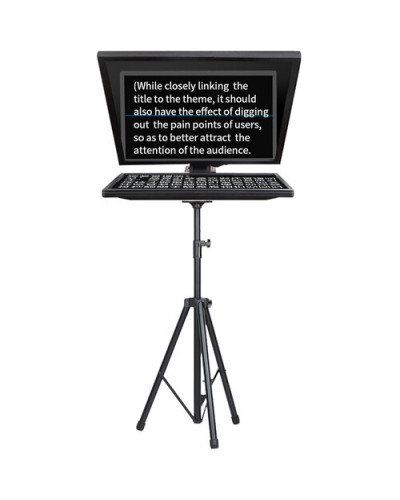 Desview T22 Teleprompter Set with 21.5" Self-Reversing Monitor