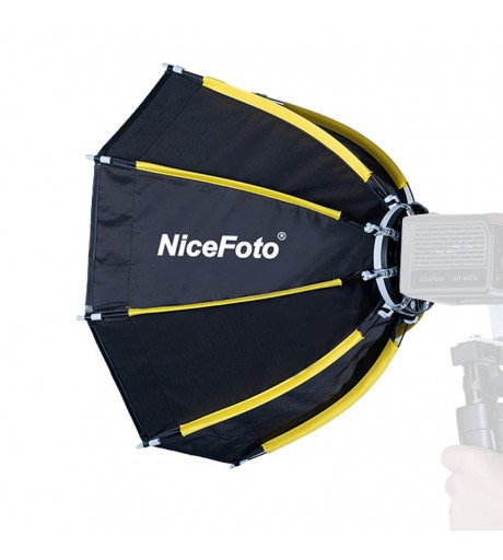 NiceFoto mini-Φ60g Quick Release Mini Bowens Mount Softbox 60cm
