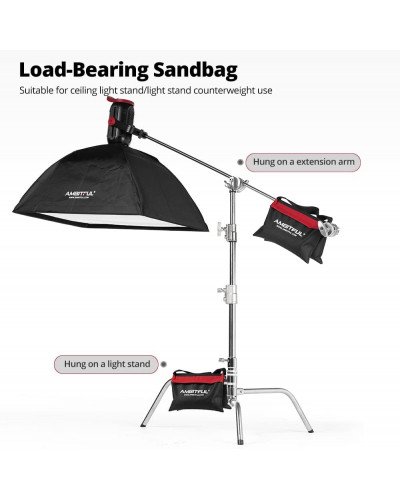 Bag Photography Studio Video Stage Film Sandbag Saddlebag for Light Stands Boom Arms