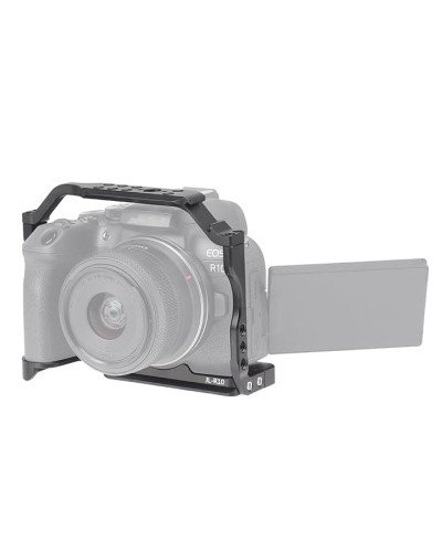 R10 Cage with Top Handle,Aluminium Alloy Camera Cage for Canon EOS R10 Mirrorless Cameras