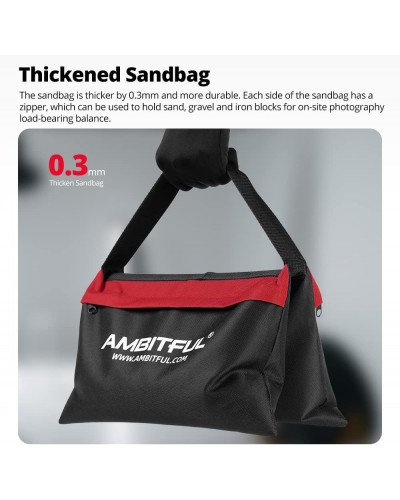 Bag Photography Studio Video Stage Film Sandbag Saddlebag for Light Stands Boom Arms