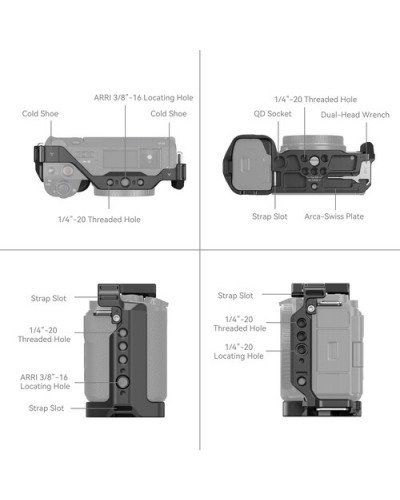 SmallRig Full Camera Cage for Sony ZV-E1