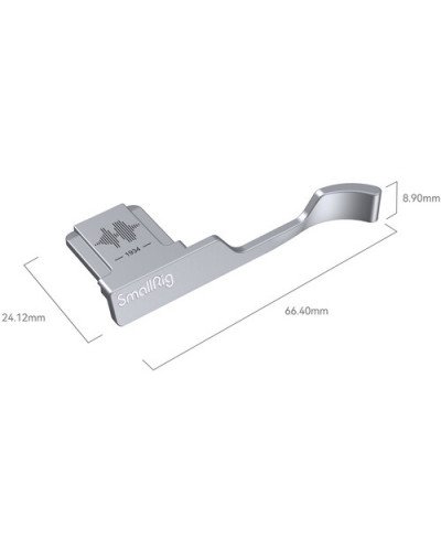 SmallRig Thumb Grip for FUJIFILM X100VI/X100V (Silver)
