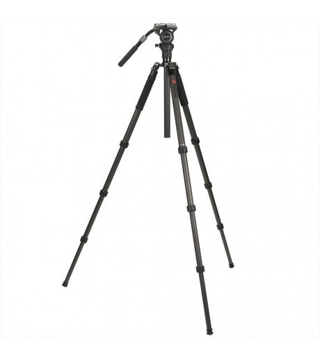 ProVision GOSTEADY 4-Sec Carbon Tripod with Video Head And Monopod