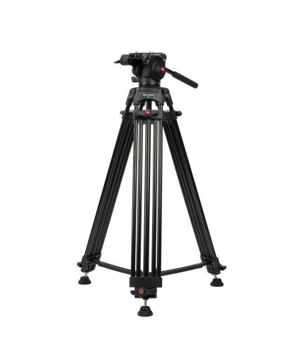 Provision Professional DV-2 Video Tripod kit With Fluid Head And Bag