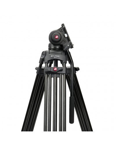 Provision Professional DV-2 Video Tripod kit With Fluid Head And Bag