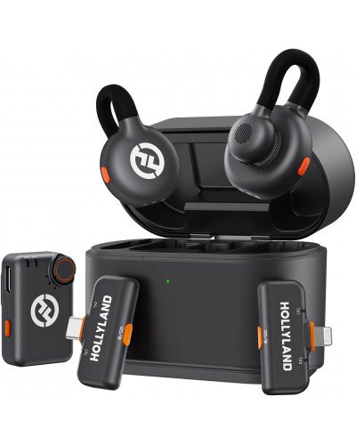 Hollyland LARK M2S Ultimate Combo 2-Person Wireless Microphone System