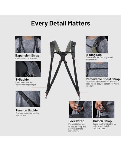 PGYTECH Camera Strap Master (Wilderness Green) PGYTECH Camera Strap Master (Wilderness Green)