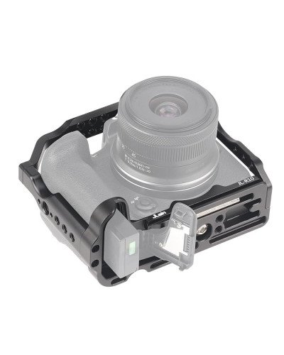 R10 Cage with Top Handle,Aluminium Alloy Camera Cage for Canon EOS R10 Mirrorless Cameras