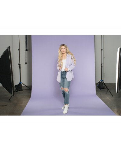 Emily Background Paper Rolls 2.72x10m #29 Thistle Pruple